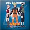 Grupo Erik Naruto Shippuden Calendario 2027 da Muro - Calendario da Parete | 30x30 cm, con Poster Incluso, Spazio per Appunti, 12 Mesi, 6 Lingue, Busta in Cartoncino, Anime Gadget