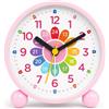 Sunshine smile Sveglia per Bambini,Sveglia Bambini Digitale Senza Ticchettio,Sveglie Analogiche,Sveglia silenziosa