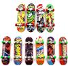 Sipobuy Mini Tastiera, 6 Professional Pack di Skateboard Dito per Maple Legno Fai da Te dell'Assemblea Skateboard del Giocattolo Giochi di Sport Regalo dei Capretti