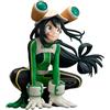 Banpresto Action Figure Tsuyu Asui My Hero Academia, Glitter & Glamours, 14 cm, multicolore, da collezione, ideale per i fan dell'anime