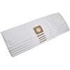 vhbw 5x sacchetto compatibile con Bosch UniversalVac 15 aspirapolvere - 83cm x 19,9cm Bianco