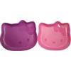 Tupperware Hello Kitty - Set di 2 piatti rosa e viola