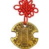 fengshuisale Ciondolo amuleto Feng Shui Nanbu ricchezza lucchetto moneta SKU: Y1005