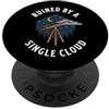 Astronomy Telescope Stargazing Apparel Astrophotography Telescope Ruined By A Single Cloud PopSockets PopGrip Adesivo