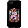Halloween Glam Retro Vintage Comics Pop Custodia per iPhone SE (2020) / 7/8 Doctor MD, mummia egiziana spaventosa e maledetta, da uomo