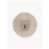 benuta Tappeto rotondo per bambini con nappe e motivo in rilievo Momo - Beige