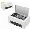 CLKAX Sterilizzatore per strumenti, 300 W 220 V sterilizzatore ad aria calda con timer e luci di visualizzazione chiare, 2 L Max. 220 ℃ piano autoclave per saloni di bellezza, saloni di unghie, barbiere