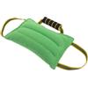 KOMBIUDA Cuscino da Morso per Addestramento Cani, 3 Maniglie, Verde | Fibra-cotone, Resistente Agli Strappi, Sicuro per Denti e Gengive, per Cuccioli e Cani Grandi, Agility Indoor