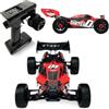 Overmax X-Atrox Stadium Truck - Auto radiocomandata radiocomandata, 4 WD | Motore a spazzole RC550, ammortizzatore idraulico, telaio in alluminio 6061, portata 100 m, batteria da 1800 mAh