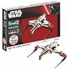 Revell 73608 Starter Kit ARC-170 Fighter scala 1:83, modellino in plastica con colori di base, colla modellino e pennello