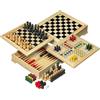 Philos Travel Wooden Game Compendium - 20cm (4 games)