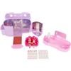 Jakks Pacific Playset portatile Ring Queens Deluxe salone e styling
