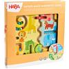 HABA Gioco Magnetico Safari, Numeri e Colori, Giocattolo educativo | Giocattolo interattivo con elementi girevoli e scorrevoli per i primi numeri e esperienze di colore