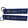 miss divisa Portachiavi ricamato Polizia di Stato PS ricamato set da 2