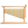 ENNBOM 20 note Chime Table Top Bar Chime Wind Chime 20 Bar Strumento Percussione Con Martello (Oro)