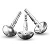 BDSMJOY 3pcs Dilatatori Uretrali in Acciaio inox, Dilatatore uretrale cavo, Pene Plug per uomini, sonde uretrali dilatatore per uomini masturbazione