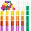 NIERBO Aligner Chewies 60 Pezzi Masticatori per Allineatori Dentali con Bastoncino per Allineatori Vassoi con Bastoni (6 Colori)