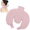 QUSLLIS Borsa dell'Acqua Calda per il Collo con Fodera in Pile, 1L per Collo e Spalle - Impermeabile, Smontabile e Lavabile, Borsa Termica a Forma di U - Sollievo dal Dolore e Comfort Invernale