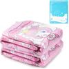 LittleForBig 5500-5800 ml Pannolini per Adulti con Chiusura Regolabile a Strappo e Posteriore in Tessuto Stampato 10 Pezzi - Piccolo Beauty (M)