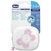 CHICCO (ARTSANA SPA) CHICCO SUCCHIETTO COMFORT GIRL IN SILICONE 2-6 MESI 1 PEZZO