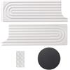 Generico Faucet Mat Kitchen Sink, Diatomite Sinks Protector, Absorbent Splash Guard, Stone Drip Catcher Tray, Fast-Drying Design, Compact Ideal for Kitchen, Bathroom, Counter, Accessories