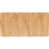 Generico Piano Bagno Marrone Chiaro 100x50x1,5cm Legno Massello Trattato,Piani di Lavoro
