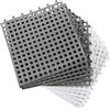 LISHINE 12 piastrelle per pavimenti in gomma antiscivolo ad incastro, 30 x 30 cm, in morbido PVC, tappetino per vasca da bagno, doccia, con fori di scarico, piastrelle di drenaggio per esterni, bagno, cucina