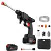 MOKEKA Idropulitrice a 2 Batteria Portatile Cordless con Valigetta