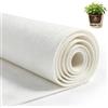 EUBSWA Tessuto non tessuto drenante, 100 x 200 cm, permeabile all'acqua, filtrante, tagliabile, per fioriere, pomodoro, tessuto non tessuto per erbacce da 150 g/m², aiuola rialzata, sabbiera, previene