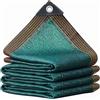 ZHJSHOU Rete Ombreggiante con Occhielli Verde scuro Telo Ombreggiante da Giardino 1x3m,90% Traspirante Protezione da Sole Rete Telo Ombra per Balcone Pianta Serra Esterno