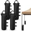 Hoadyush 4 Pesi per Gazebo 50x20cm, Sacchi Sabbia 10kg, Oxford 600D
