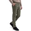 Street One Men Pantaloni Chino da Uomo in Velluto a Coste con Pieghe, Verde Muschio Chiaro, 40W x 34L