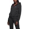 GUESS Donna Felpa Full Zip Olympe Full Zip Hoodie Sweatsh Regular Nero
