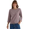 Cecil 3231926 Maglietta a Maniche a 3/4 con Scollo a Barca e Righe Donna (Pacco da 1)