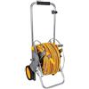 Hozelock Carrello AvvolgiTubo in metallo da 90 m preassemblato con 30 m, diam 19 mm