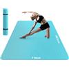 HAPBEAR Tappetino da yoga XXL di HAPBEAR - Tappetino da yoga extra grande e largo, tappetino sportivo in TPE, antiscivolo, dimensioni 183 cm x 116 cm x 6 mm di spessore, estremamente resistente, ideale per ginnastica, pilates, palestra, casa e …