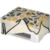 kwmobile Copertina Antipolvere Compatibile con HP Smart Tank 7005 / Smart Tank 5000 - Copri Stampante - Copertura Protettiva - Fodera in giallo/verde/beige