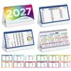 ONE SHOP di Bracalente Piero Calendario da tavolo scrivania uffico Olandese 2027 santi e lune festività internazionali cm19x45 (Swedish Table)