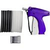 Jeffergarden Pistola a Punto per Vestiti Trapunta Rapida Mini Cucitura Portatile con Connettore per Bottoni Viola
