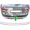Modifycar Paraurti posteriore valido per Audi Q3 SPORTBACK | F3 | Dal 2019+ acciaio inox cromato protezione per bordo del bagagliaio di carico