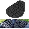 ARMYJY Cuscino per sella moto in gel 3D traspirante, assorbimento degli urti, design ergonomico, cinghie antiscivolo, nero