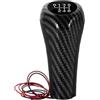 ASDDLLNN Manopola Manuale 5 6 velocità Pomello del Cambio Auto W/Retroilluminazione A LED Leva Maniglia Bastone per BMW E39 E60 E61 E46 E82 E87 E90 E91 E92 X1 X3 X5 M5
