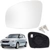 Mingke Vetro Specchietto Retrovisore Riscaldabile Lato Sinistro per Skoda Fabia II 2007-2014 Roomster 2006-2015