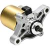 BOLOJAU Motorino di avviamento SX Rotazione 12V 0.20KW, codice ricambio 77187212 31200-GAK-900, 00104202 e 31210-GAK-900 per scooter per KYMCO per Agility Dink People per SYM Fiddle Jet Mask 50cc 2T