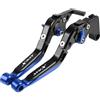 WENDMY Moto Maniglia Frizione Per XMAX 125/250/300/400 2014-2021 Leva Frizione Leva Freno Set Leve Manubrio Pieghevoli Regolabili Ricambi Per Moto