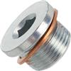 AERZETIX Tappo di scarico della coppa dell'olio M22x1.5 con anello di tenuta compatibile con OEM N10037103 / N000908022011 / 000908022011