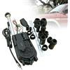 Riloer Kit di montaggio dell'antenna telescopica elettrica Radio FM AM Auto Replacement Car Radio