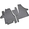 Element Set di Tappetini Auto in Gomma TPE 3D per Volkswagen Transporter/Multivan/Caravelle | Solo Anteriori | T5/T6 | 2003-2024 | 100% Adatti Perfettamente, Gomma Auto Robusti