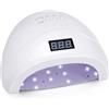 yefix Lampada UV LED per Unghie 48W | Lampada per Manicure con Display Digitale e Timer 10s, 30s e 60s