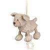 STERNTALER Carillon Sterntaler Cagnolino Lucky color grigio-beige, piccolo